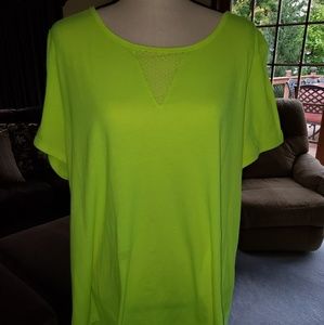 Neon Yellow Livi Active Tee